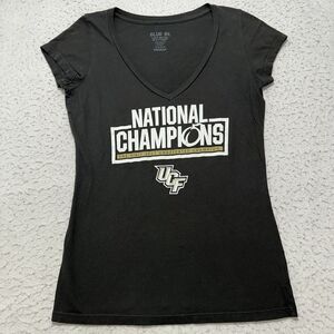 Blue84 UCF Knights Women's Medium 2017 National Champions Black Graphic T Shirt